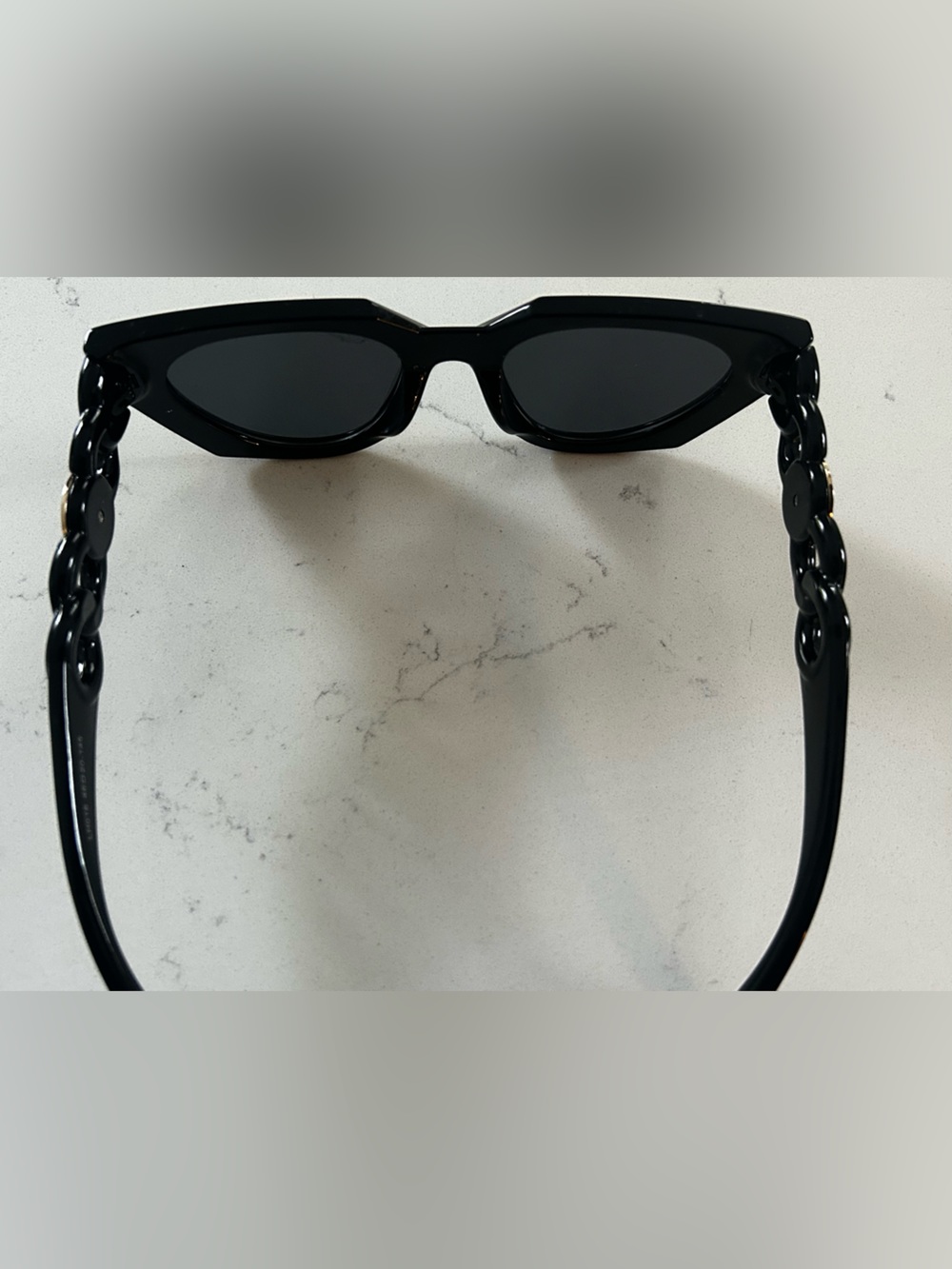 NEW fashion Medusa head black gold sunglasses plastic - Picture 6 of 6